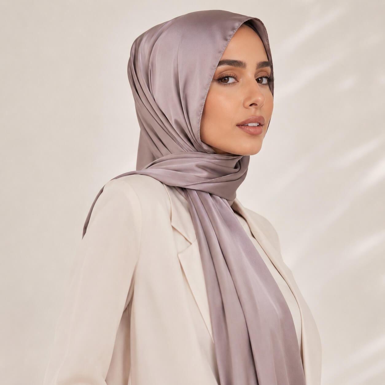 Satin Hijab Lotus Satin Hijab Lotus