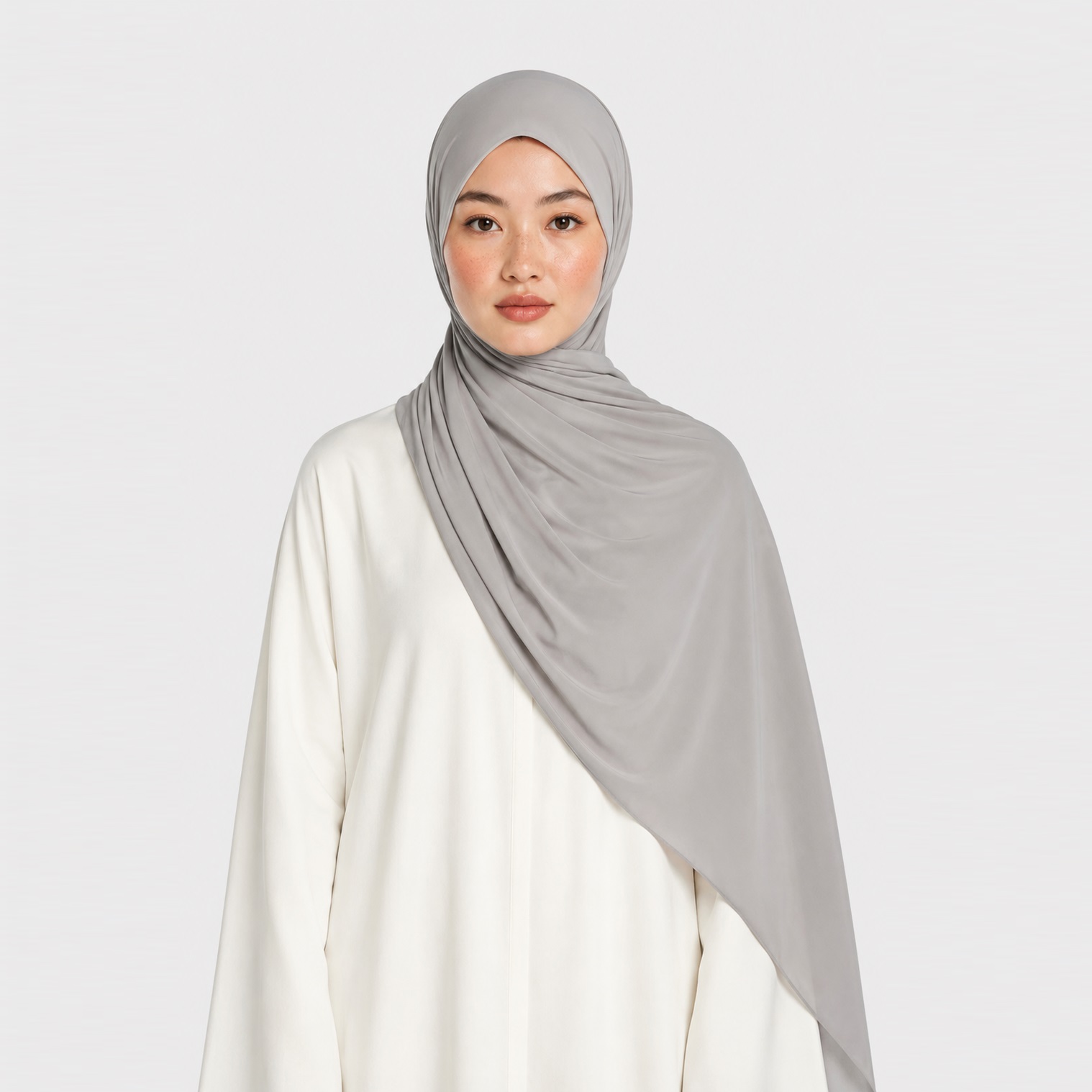 Liquid Jersey Hijab Hellgrau Liquid Jersey Hijab Hellgrau