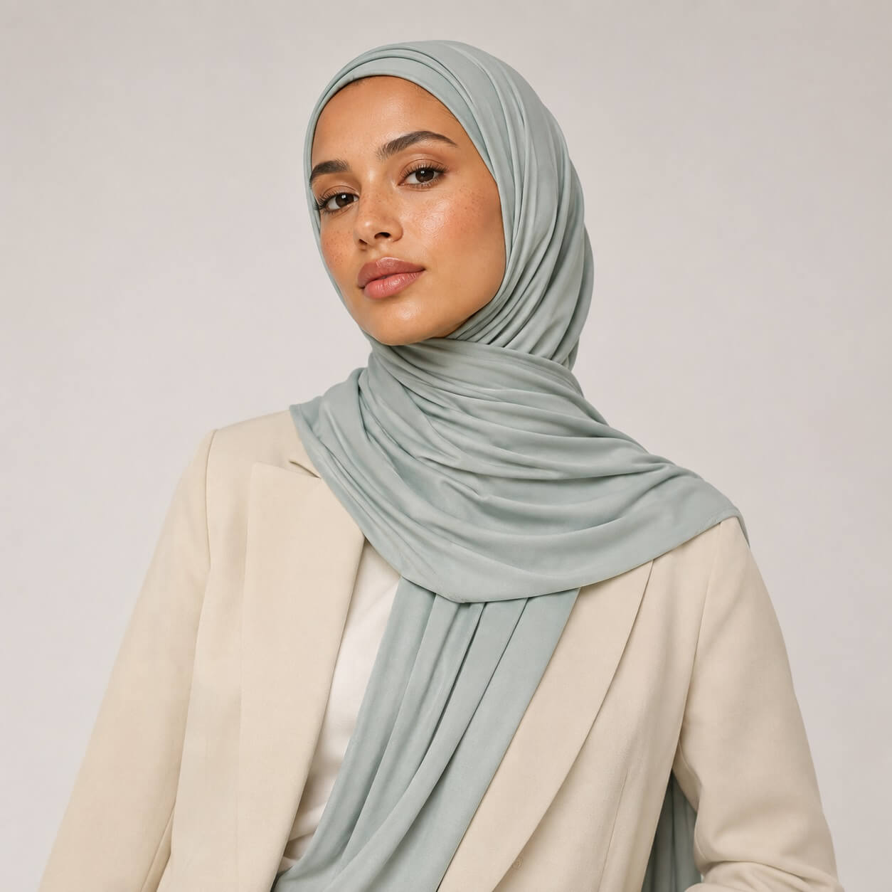 Liquid Jersey Hijab Mint Grün online kaufen Liquid Jersey Hijab in Mintgrün – frischer Frühlingslook